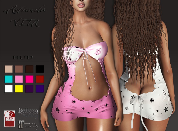 Asfarula - VITA - DRESS - Maitreya  Isis , FREYA ,HOURGLAS