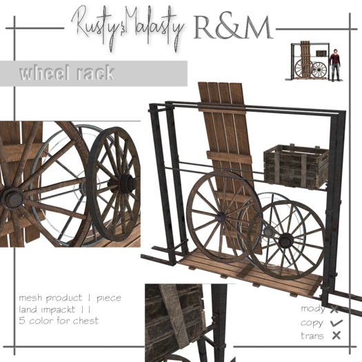 Rusty&Malasty _wheel rack-BOX