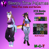 ~VN~Dreamer Pajamas Thicc Fox M/F-Demo Boxed