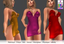 0006040 Mesh Mini Dress [Metalic FatPack]