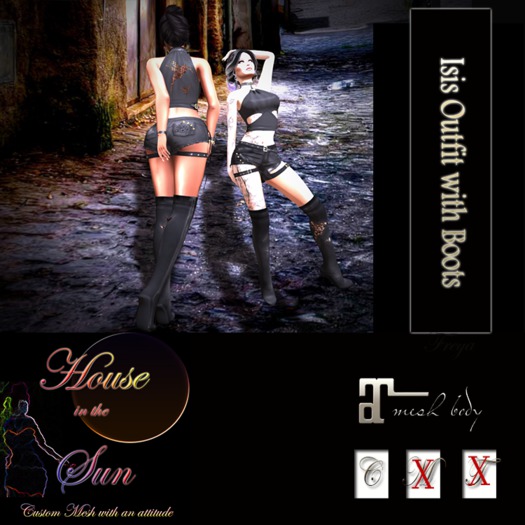 Isis Outfit Maitreya DEMO