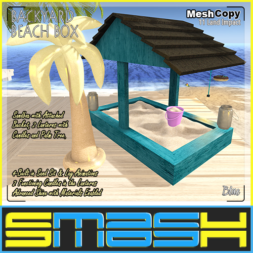 SMASH - Backyard Beach Box (Blue)