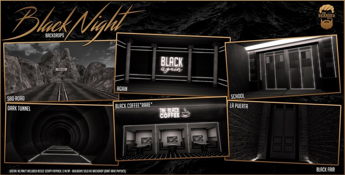 [Box] Black Coffee *RARE* - Black Night - The Bearded Guy