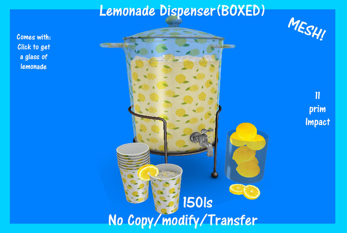 Lemonade Dispenser(BOXED)