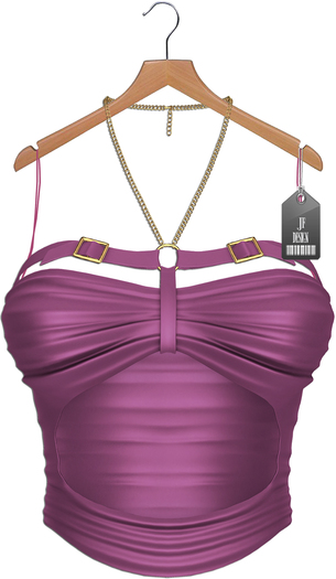 JF Design"Nancy"[Maitreya/Belleza] Top - Fuchsia