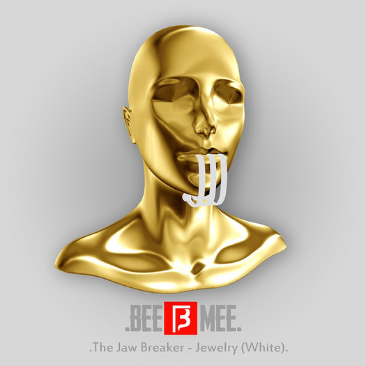 .BEEMEE. The Jaw Breaker (White)