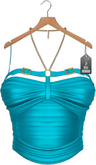 JF Design"Nancy"[Maitreya/Belleza] Top - Turquoise