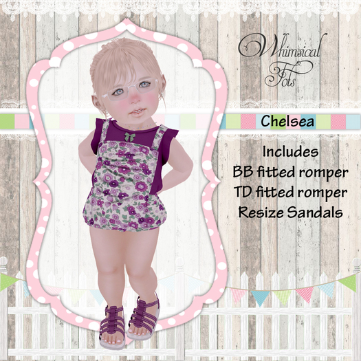 {WT} BB/TD Chelsea Romper