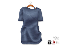 {amiable}Mesh Double Shoulder Long T One-piece03