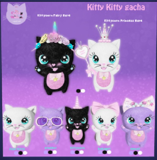 *CK* Kitty Kitty gacha kawaii black