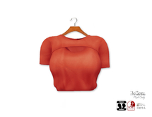 {amiable}Mesh Layered Short T-shirt03