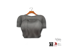 {amiable}Mesh Layered Short T-shirt06