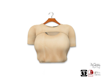 {amiable}Mesh Layered Short T-shirt08