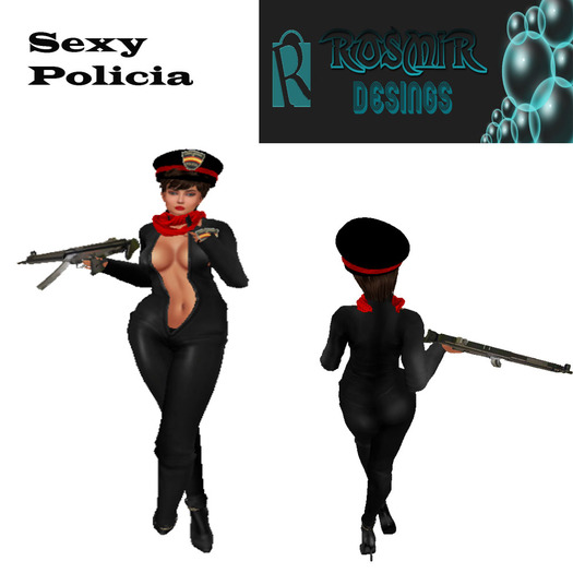 sexy policia mesh