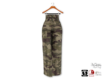 {amiable}Mesh High Waist Wide Denim Pants08