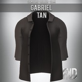 [FKD] GABRIEL BUTTON SHIRT - TAN