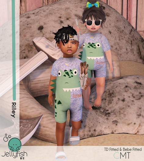 Jelly Fish Riley Rashguard Outfit