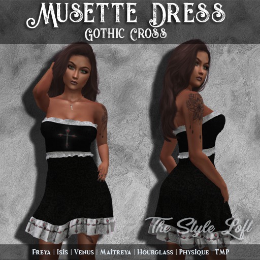 TSL - Musette Dress (Gothic Cross)
