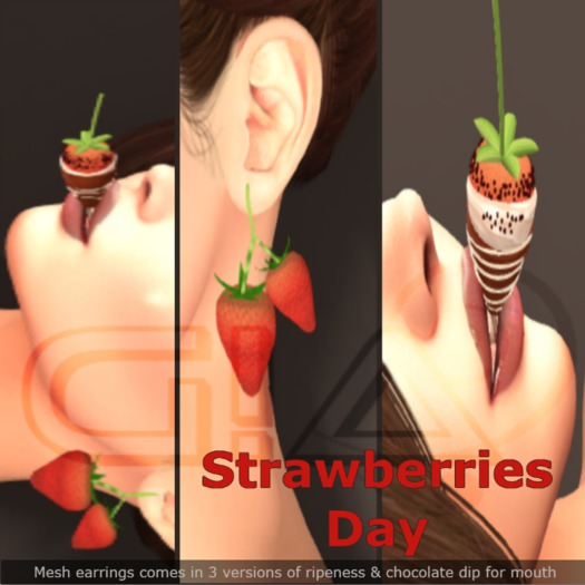 ::G!A:: Strawberries Day Accessories