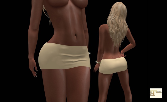 Yellow Mini Skrt MAITREYA