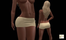 Yellow Mini Skrt MAITREYA