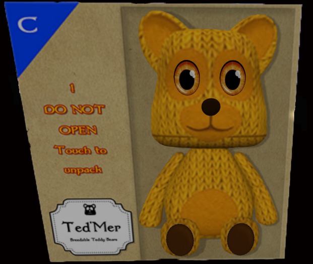 Ted'Mer Box - Knitted Yellow 1T (C)