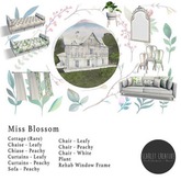 Scarlet Creative Miss Blossom Chair - Peachy MT