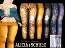 [Alicia Schulz] Texture for - CREATIVE STUDIO - Skinny Jeans 1