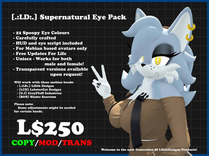 [.:LD:.] Supernatural Eye Pack