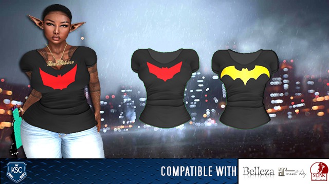 KSC BATWOMAN/BATGIRL SHIRTS
