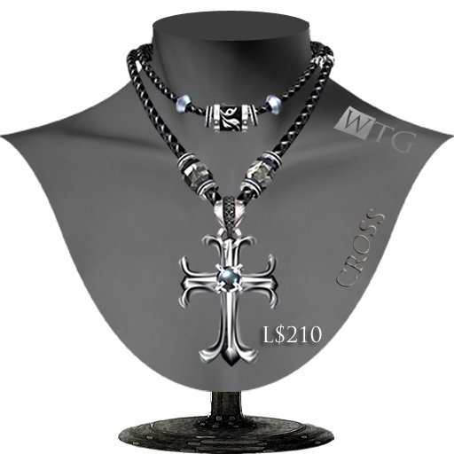 +:+WTG+:+ **cross**necklace