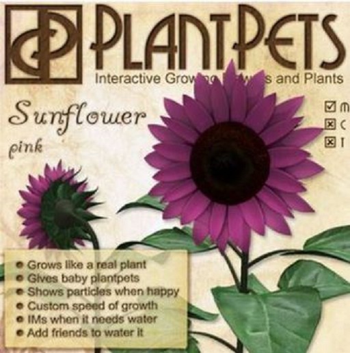 PlantPet Seed [Sunflower *Pink*]