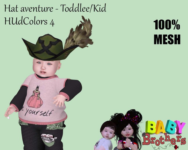 *BB* Hat aventure - Toddlee/Kid