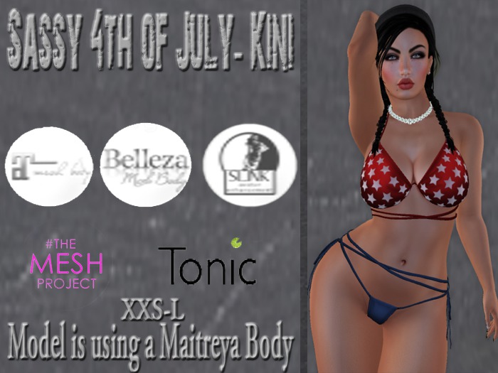 Sassy 4Th Of July Kini