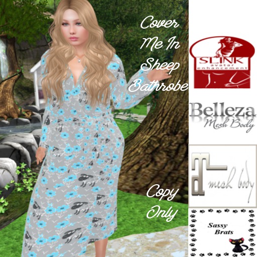 Cover Me In Sheep Bathrobe