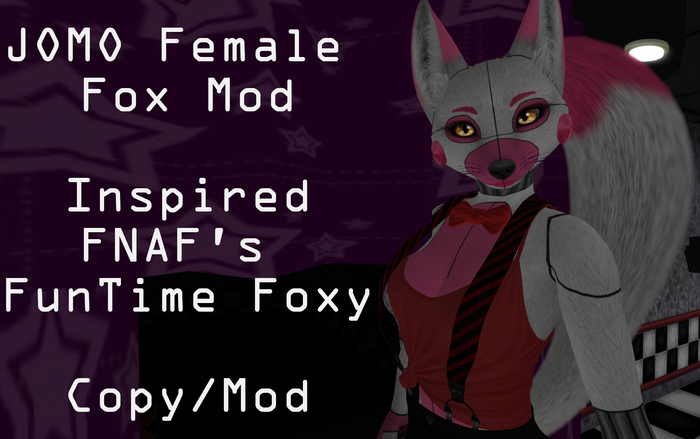 FT Foxy JOMO Female Fox Mod