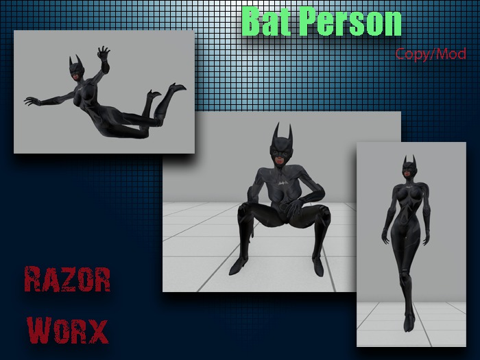 [RW] Female Bat Person (Animesh)