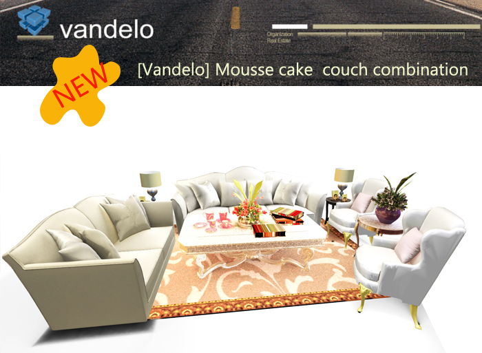[Vandelo] Mousse cake   couch combination