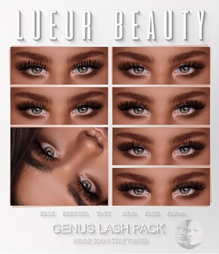 LUEUR // Genus Lash Pack 1(wear me)