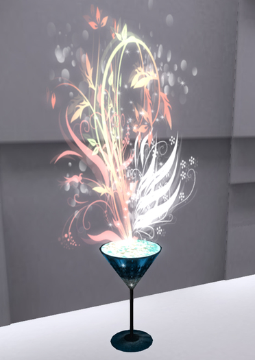 ((Crystal Line))Stand Flower-Orange