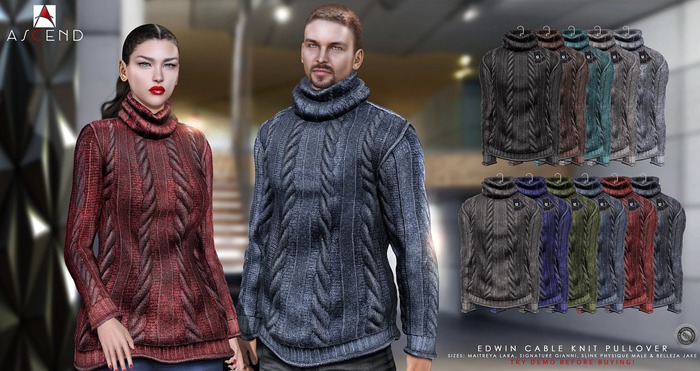 //Ascend// Edwin Pullover - FATPACK 