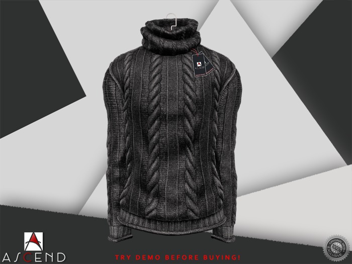 //Ascend// Edwin Pullover - Black 