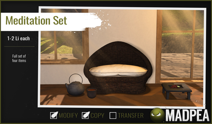 MadPea Meditation Set [Add Me!] Boxed