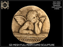 GD MESH FULL PERM CUPID SCULPTURE