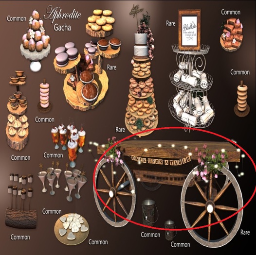 Aphrodite Once upon a time buffet  RARE