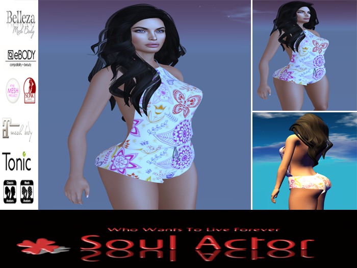 Soul Actor 2019 - Mesh Dress -Seamless VENDOR