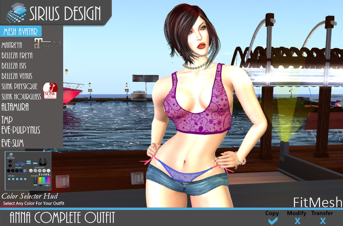 Sirius Design Anna Complete Outfit Boxed