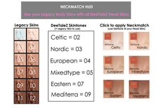 DeeTaleZ *Appliers* for LEGACY BODY *NECKMATCH* - ALL SKINTONES - BOM ready!