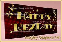 ~FDA~Goth Twilight RezDay Windblown Banner RESIZEABLE/TRANSFER