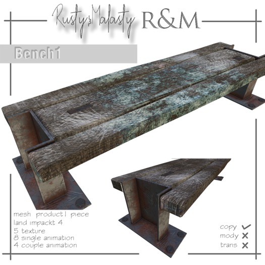 Rusty&Malasty _Bench1 BOX